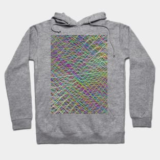 Geometric Futures #16 - Pattern Modular Synth Glitch Artwork Hoodie